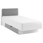 Bedframe Yoris Wit - Plaatmateriaal - 102 x 80 x 213 cm