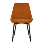 Chaises capitonnées Beebe (lot de 2) Orange