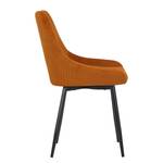 Gestoffeerde stoelen Beebe (set van 2) Oranje