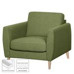 Fauteuil Kustavi Tissu structuré - Vert olive