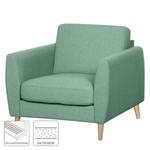 Fauteuil Kustavi structuurstof - Mintgroen