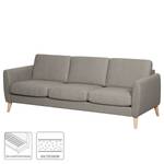 Sofa Kustavi (3-Sitzer) Strukturstoff - Beige