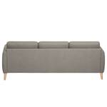 Sofa Kustavi (3-Sitzer) Strukturstoff - Beige