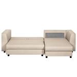 Ecksofa Kajava Strukturstoff - Beige