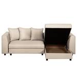 Ecksofa Kajava Strukturstoff - Beige