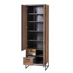 Armoire Meevo Avec éclairage - Imitation chêne rustique