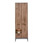 Armoire Meevo Avec éclairage - Imitation chêne rustique