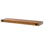 Wandplank MANCHESTER massief acaciahout - Breedte: 90 cm