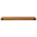 Wandplank MANCHESTER massief acaciahout - Breedte: 90 cm