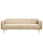 Slaapbank Daru fluweel - Velours Niks: Beige