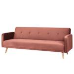 Schlafsofa Daru IV Samt - Mauve