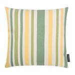 Housse de coussin Marbella Polyacrylique - Vert / Blanc - 40 x 40 cm