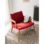 Fauteuil Sonka II Rouge - Avec accoudoirs