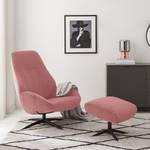 Fauteuil relax Rasti velours