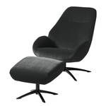 Fauteuil relax Rasti velours