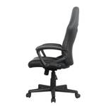 Chaise gamer Monaca Imitation cuir - Noir / Gris foncé