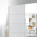 Armoire à portes coulissantes Salton Blanc mat - Largeur : 200 cm