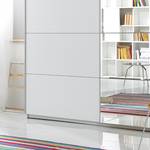 Armoire à portes coulissantes Salton Blanc mat - Largeur : 200 cm