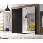 Armoire à portes coulissantes Salton Noir - Largeur : 180 cm