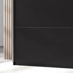 Armoire à portes coulissantes Salton Noir - Largeur : 180 cm