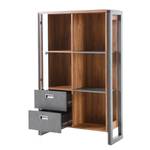 Open kast Marton IV Stirling eikenhouten look/antracietkleurig