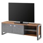 Meuble TV Marton Imitation chêne Stirling / Anthracite