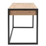 Bureau Denville Artisan eikenhouten look/antracietkleurig