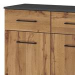 Buffet Butte II Gris - Bois manufacturé - 93 x 92 x 44 cm