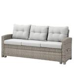 Loungegruppe Malia (5-teilig) Polyethylen / Polyrattan - Beige / Grau