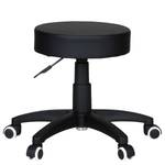 Tabouret de bureau Lemley Imitation cuir - Noir