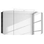 Spiegelschrank Cassca Inklusive Beleuchtung - Graphit - Breite: 120 cm