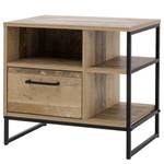 Comodino Richburg Marrone - Materiale a base lignea - 55 x 50 x 38 cm