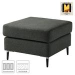 Repose-pieds COSO Classic+ Tissu - Tissu Inze: Gris foncé - Largeur : 64 cm - Noir