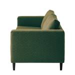 3-Sitzer Sofa COSO Classic Webstoff - Stoff Lica: Grün - Buche