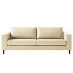 3-Sitzer Sofa COSO Classic Echtleder - Echtleder Neto: Creme - Buche