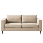 2,5-Sitzer Sofa COSO Classic Webstoff - Webstoff Milan: Beige - Buche