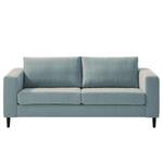 2,5-Sitzer Sofa COSO Classic Webstoff - Stoff Lica: Petrol - Buche