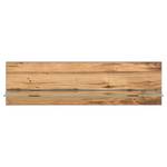 Étagère murale Ironwood Placage en bois véritable / Chêne vieilli / Gris - Largeur : 118 cm