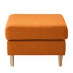 Gestoffeerde hocker COSO Classic geweven stof - Geweven stof Milan: Roestbruin - Breedte: 64 cm - Es