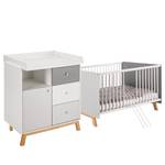 Babyzimmer-Set Vegas (2-teilig) Grau