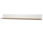 Wandplank Proville witte eikenhouten look/eikenhouten look - Breedte: 160 cm