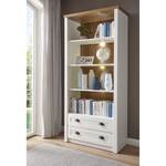 Open kast Proville III witte eikenhouten look/eikenhouten look