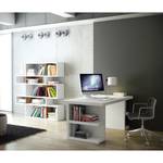 Bureau Markle Mat wit - Breedte: 180 cm