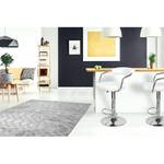 Barstoelen Midnight I (set van 2) kunstleer/metaal - chroomkleurig - Wit