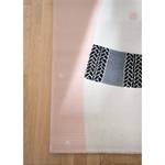 Tapis enfant Weely IV Fibres synthétiques - Rose bébé