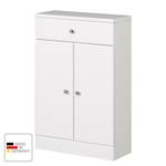 Meuble bas Quickset 954 Blanc brillant / Blanc - Largeur : 50 cm