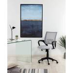 Chaise de bureau Elrick Nylon et mesh / Acier - Gris / Noir