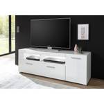 Ensemble meubles TV Cely II (4 éléments) Blanc brillant / Blanc mat