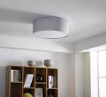 Lampada da soffitto Summa Cotone  / Ferro - 3 punti luce - Grigio