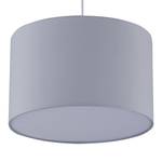 Lampada a sospensione Modis Cotone  / Ferro - 1 punto luce - Grigio